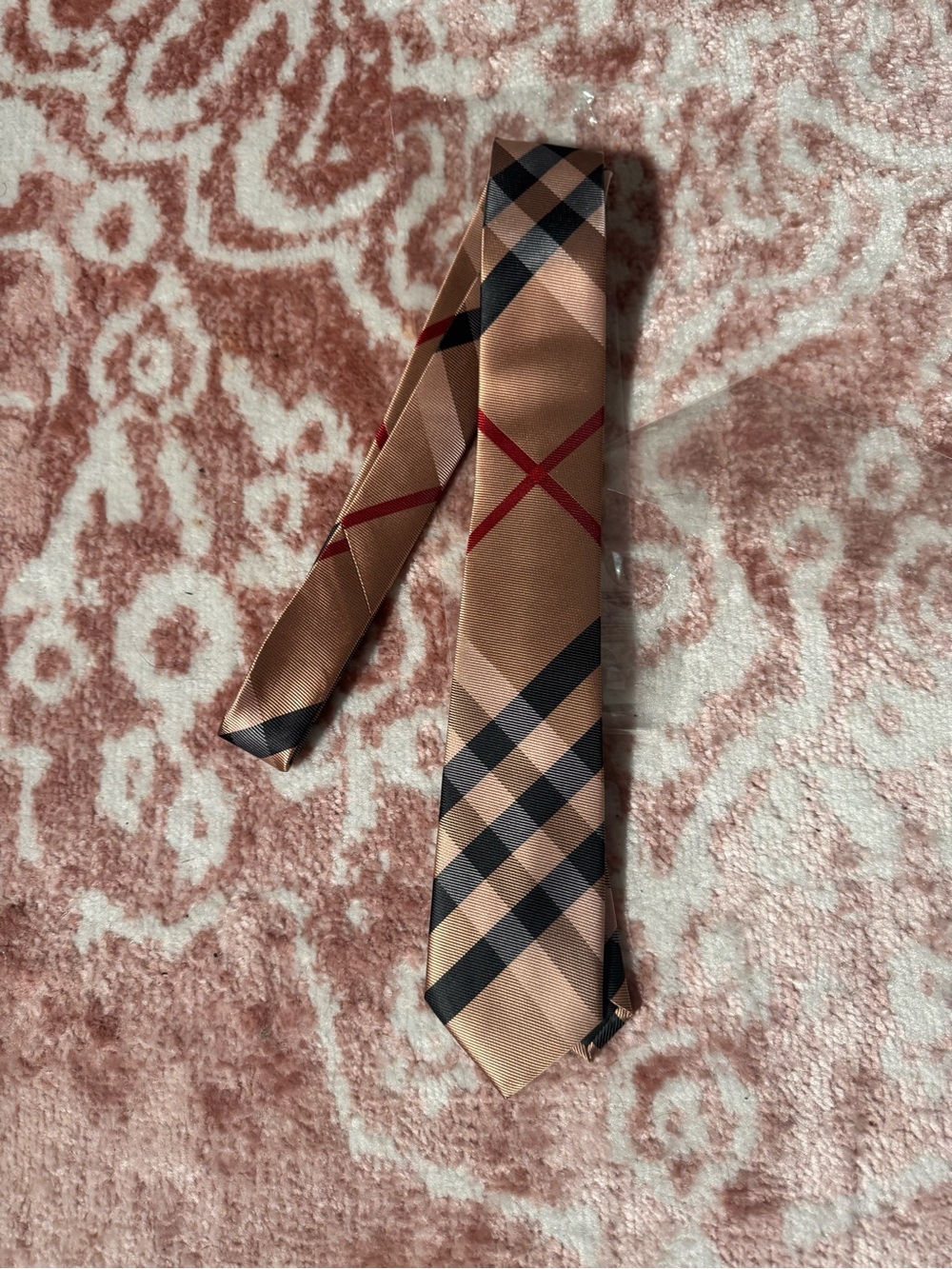 Burberry Vintage Checked Pointed Tip Tie